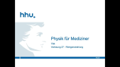 thumbnail of medium Physik für Mediziner - TB0 - VL 27 - Röntgenstrahlung